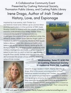 Irene Drago Event Flyer