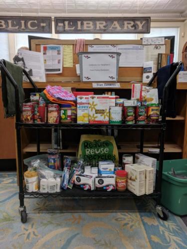 Food Pantry Donations, January 2018 CommuniTEA