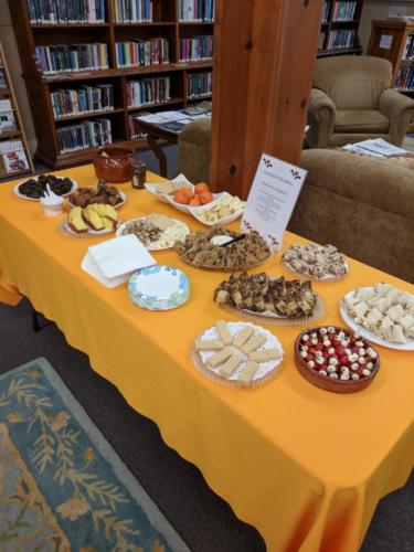 Food Table, January 2018 CommuniTEA