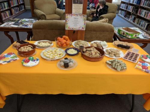 Food Table, February 2018 CommuniTEA