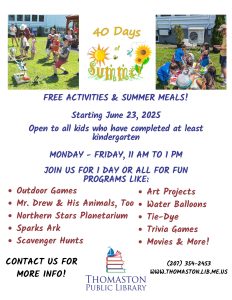 40 Days of Summer Flyer